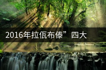 2016年拉佤布傣”四大名普“之傣鄉(xiāng)嘉樹上市