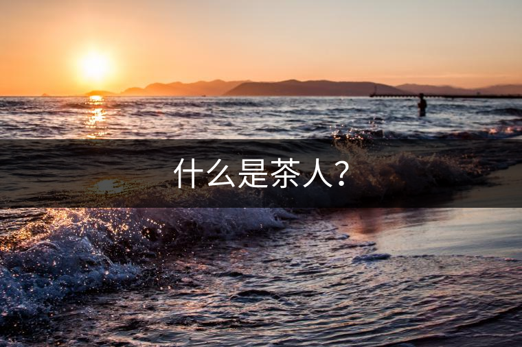 什么是茶人？