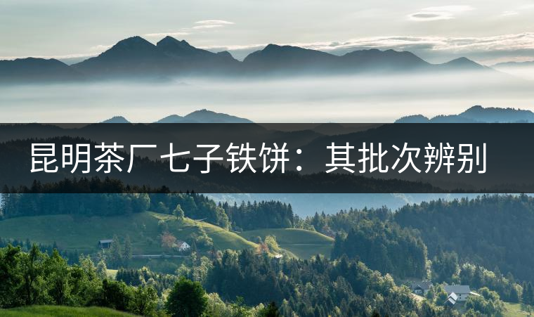 昆明茶廠七子鐵餅：其批次辨別、配方、年份大盤(pán)點(diǎn)！