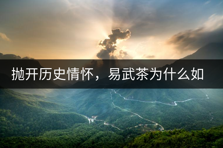 拋開歷史情懷，易武茶為什么如此受歡迎？