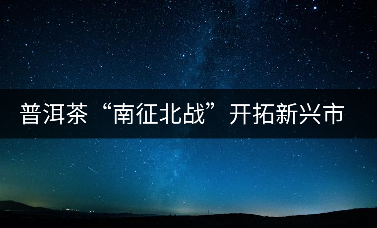 普洱茶“南征北戰(zhàn)”開拓新興市場