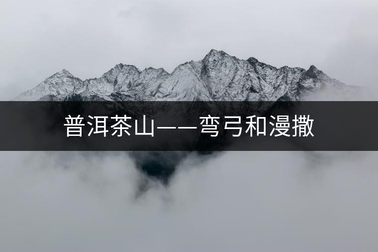 普洱茶山——彎弓和漫撒 普洱茶山——彎弓和漫撒
