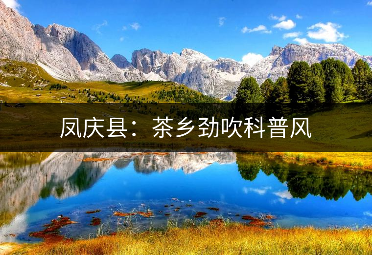 鳳慶縣:茶鄉(xiāng)勁吹科普風(fēng) 鳳慶縣:茶鄉(xiāng)勁吹科普風(fēng)