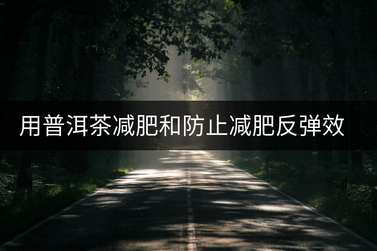 用普洱茶減肥和防止減肥反彈效果好 用普洱茶減肥和防止減肥反彈效果好