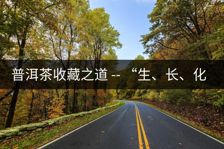 普洱茶收藏之道 -- “生、長、化、收、藏”