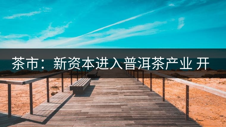 茶市：新資本進(jìn)入普洱茶產(chǎn)業(yè) 開拓大眾消費市場是出路