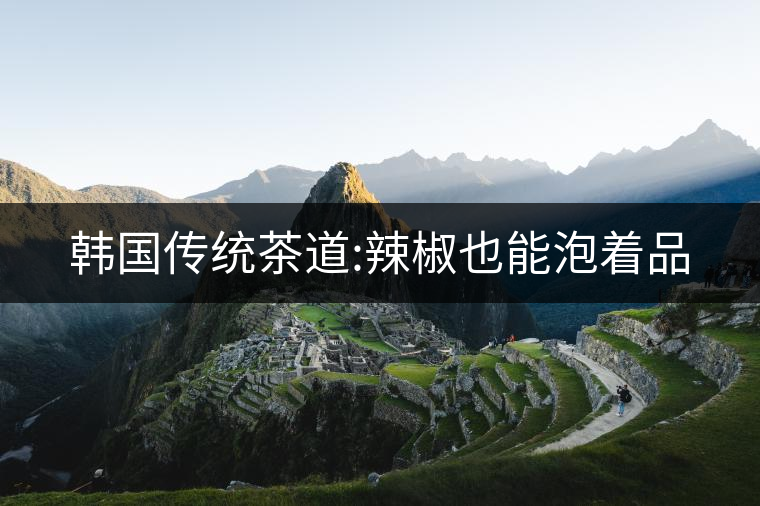 韓國(guó)傳統(tǒng)茶道:辣椒也能泡著品