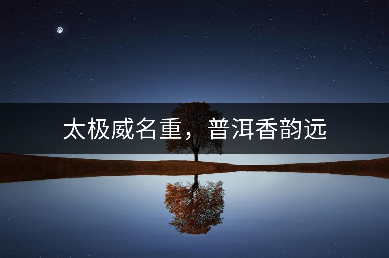 太極威名重，普洱香韻遠(yuǎn)