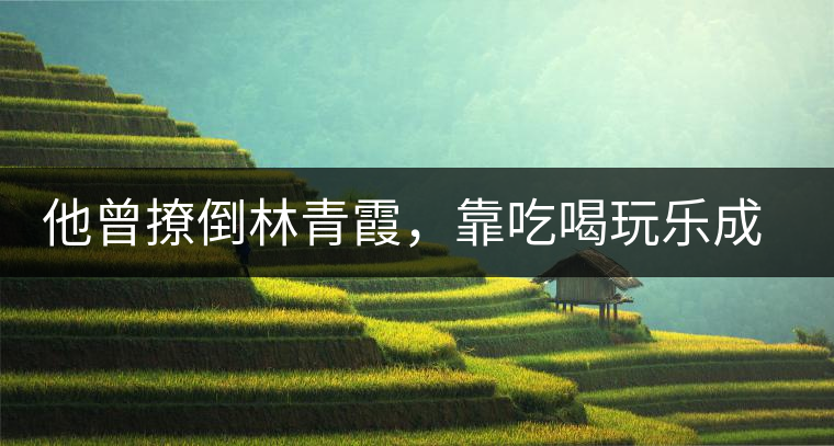 他曾撩倒林青霞，靠吃喝玩樂(lè)成為活得最明白的中國(guó)人