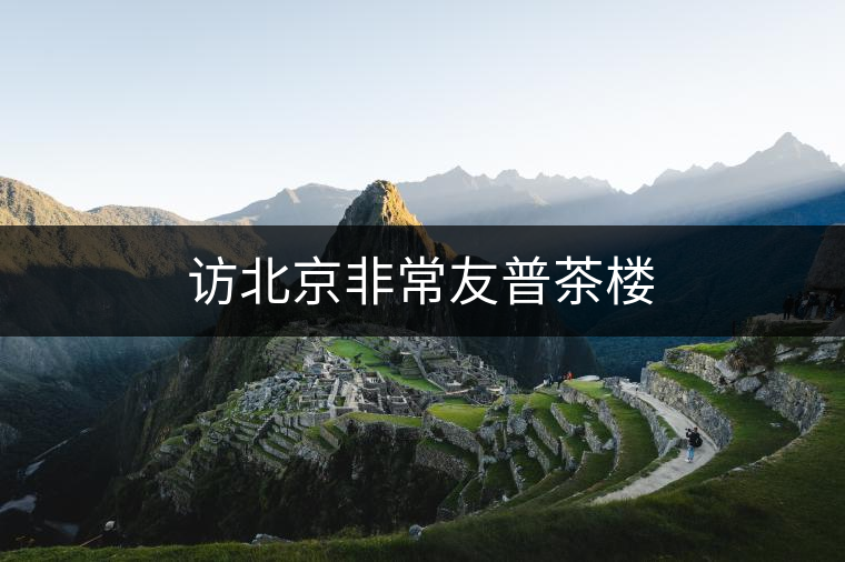 訪北京非常友普茶樓