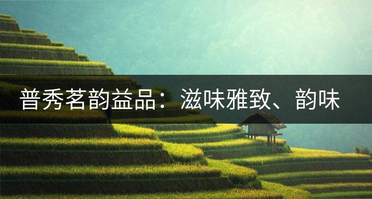 普秀茗韻益品：滋味雅致、韻味悠然