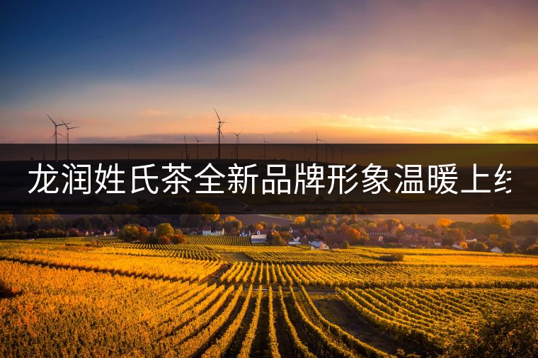 龍潤姓氏茶全新品牌形象溫暖上線！