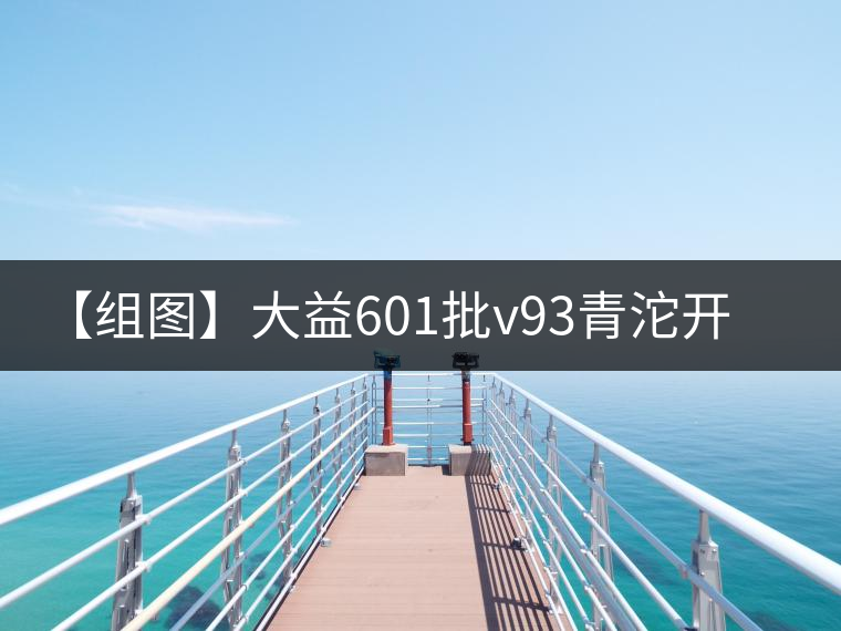 【組圖】大益601批v93青沱開湯