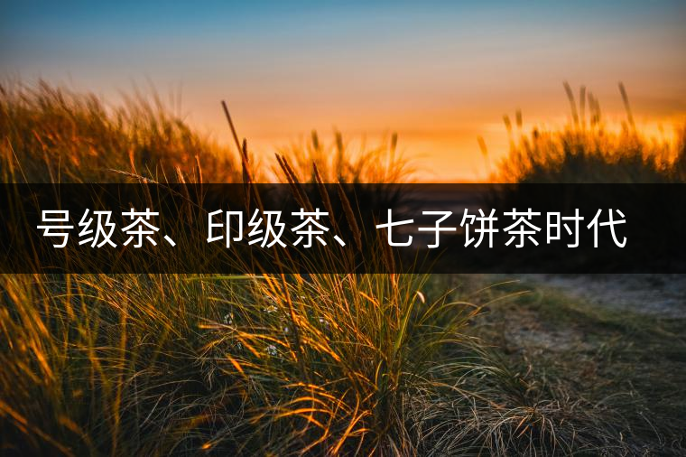 號級茶、印級茶、七子餅茶時(shí)代是怎么劃分的？