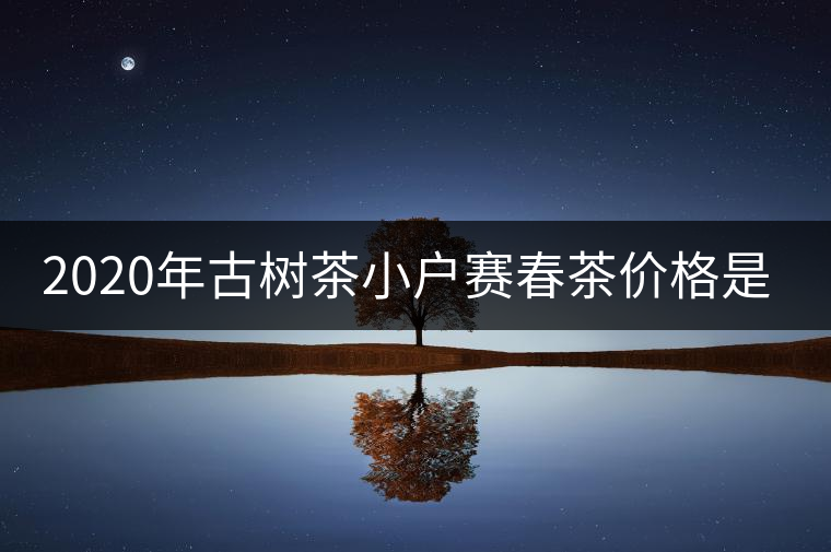 2020年古樹(shù)茶小戶(hù)賽春茶價(jià)格是多少？