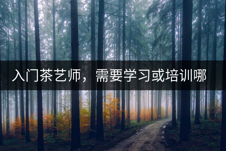 入門茶藝師，需要學(xué)習(xí)或培訓(xùn)哪些知識(shí)