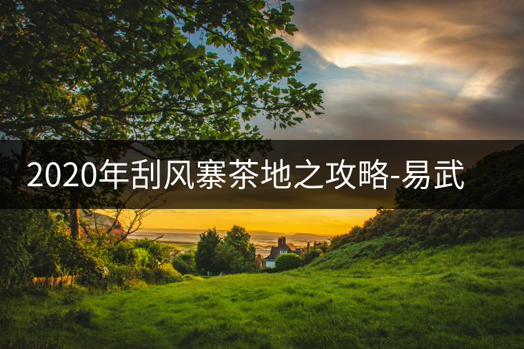 2020年刮風(fēng)寨茶地之攻略-易武中聘號 2020年刮風(fēng)寨茶地之攻略-易武中聘號