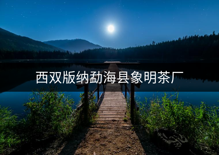西雙版納勐??h象明茶廠 西雙版納勐海縣象明茶廠