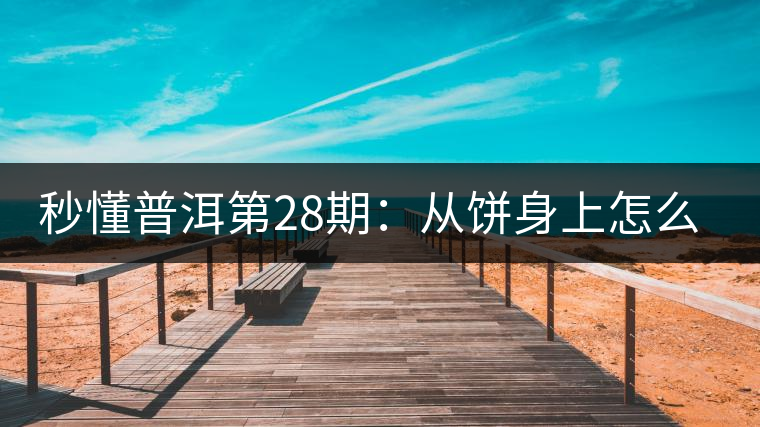 秒懂普洱第28期：從餅身上怎么辨識(shí)干倉(cāng)與濕倉(cāng) 普洱茶？
