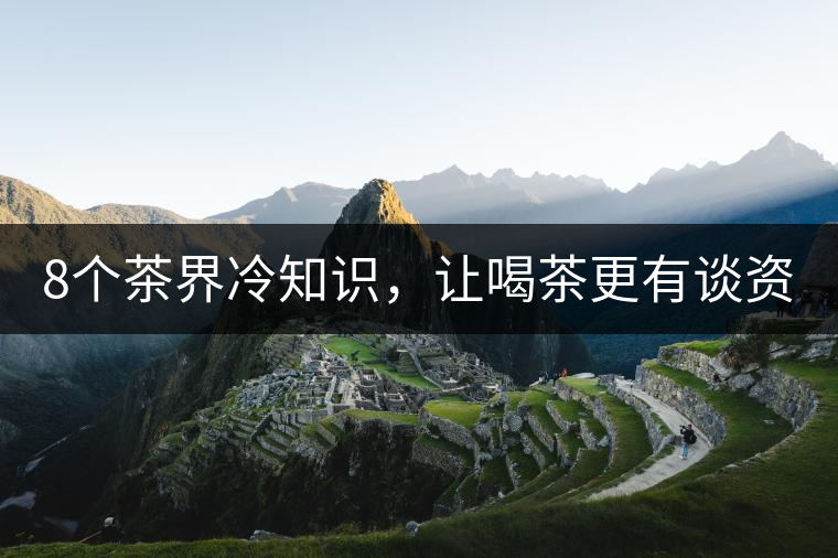 8個茶界冷知識，讓喝茶更有談資！