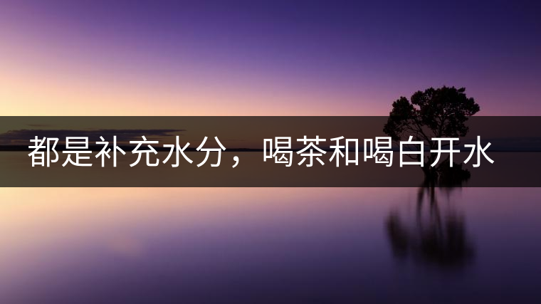 都是補(bǔ)充水分，喝茶和喝白開(kāi)水有什么區(qū)別？