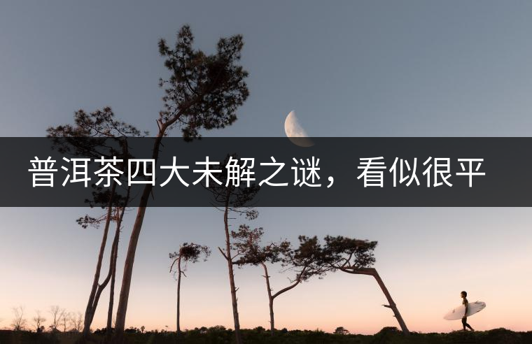 普洱茶四大未解之謎，看似很平常，實(shí)際很費(fèi)解！