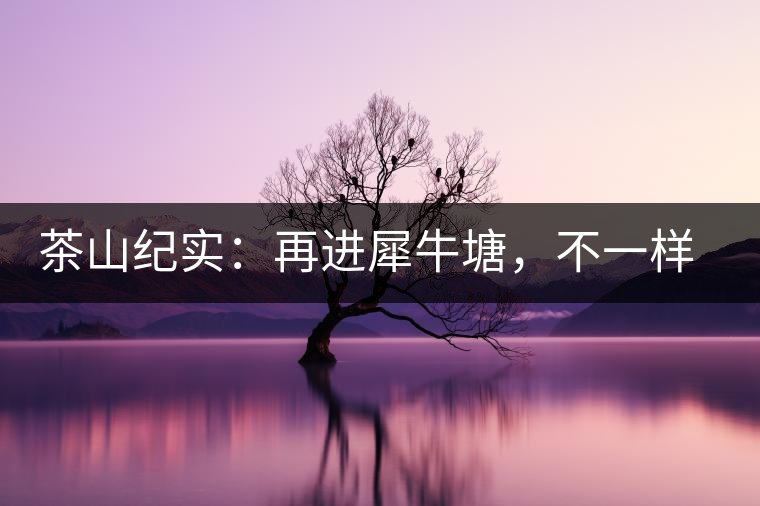 茶山紀(jì)實：再進(jìn)犀牛塘，不一樣的感覺；菁瑤可以預(yù)見的豐收年