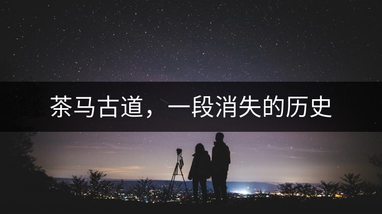 茶馬古道，一段消失的歷史