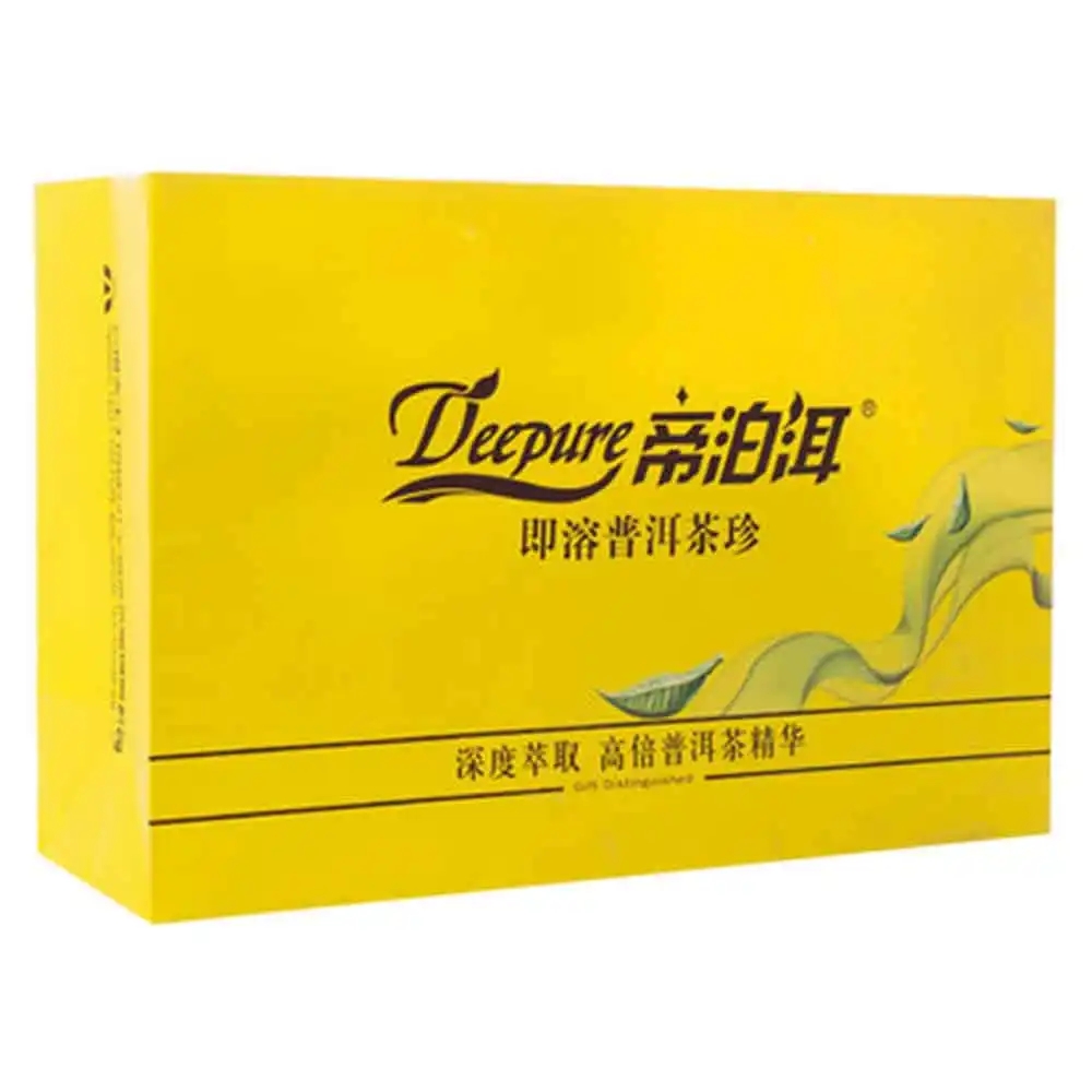 帝泊洱即溶普洱茶珍長期飲用可降三高，別說我沒有告訴你~